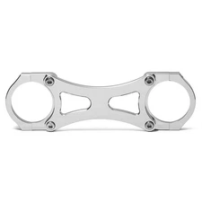 49mm CNC Fork Brace Stabilizer Chrome For Harley Dyna FXD FXDB FXDC 2006-2017