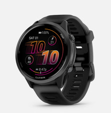 Garmin Forerunner 570 Watch 42mm Slate Gray Aluminum Black/Black band