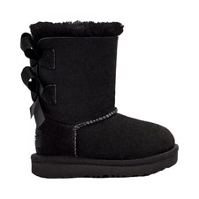 UGG Bailey Bow II Black 1017394T-BLK Toddler