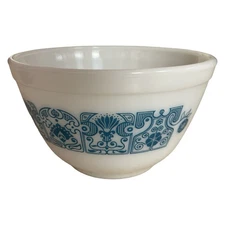 1 1/2 Qt Pyrex 401 Blue Horizon Bowl Great Condition!! Vintage
