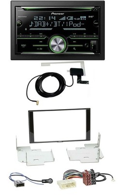 Pioneer CD USB MP3 Bluetooth 2DIN DAB Autoradio für Nissan Micra Note ab 2013