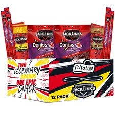Frito Lay Jack Link's Meats Sampler Variety Pack Pack of 12