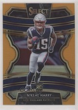2019 Panini Select Concourse Orange Prizm 42/49 N'Keal Harry #51 fm0