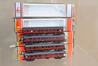LIMA 320315 N GAUGE RAKE of 4 BR LMS MAROON MK1 BUFFET PARCELS BRAKE COACH on