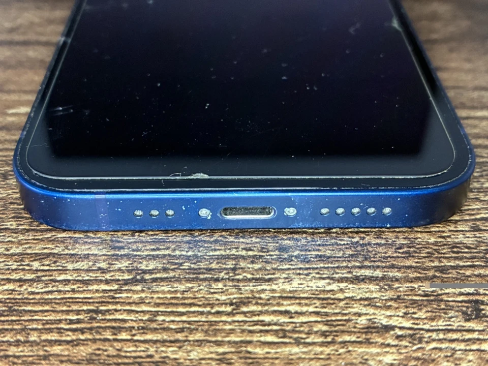 Apple iPhone 12 - 64GB - Blue (Unlocked) *Damaged Rear Glass* - In Original Box - Image 4 of 4