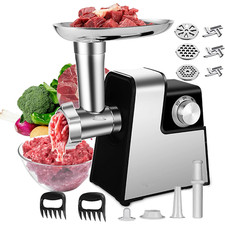 3000W Electric Meat Grinder Heavy Duty Commercial Sausage Maker Mincer Stuffer