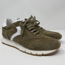 Voile Blanche Julia Casual Sneakers Brown Suede Size 39 White Band Lace Up