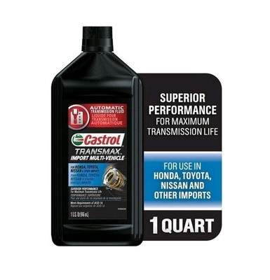 Castrol Transmax Import Multi-Vehicle ATF Transmission Fluid Honda