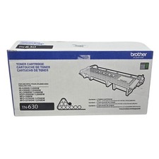 Brother TN-630 Toner Cartridge Genuine OEM Black Standard Yield Replacement