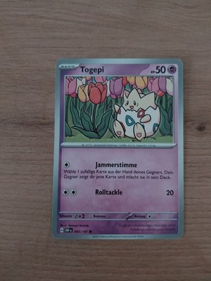 Pokémon Karte Togepi Einzelkarte Sammelkarte