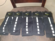 5NEW WOMEN 6-10 MEN 6-8 NIKE ELITE BASKETBALL CREW SOCKS BLACK SX7622-013 MEDIUM