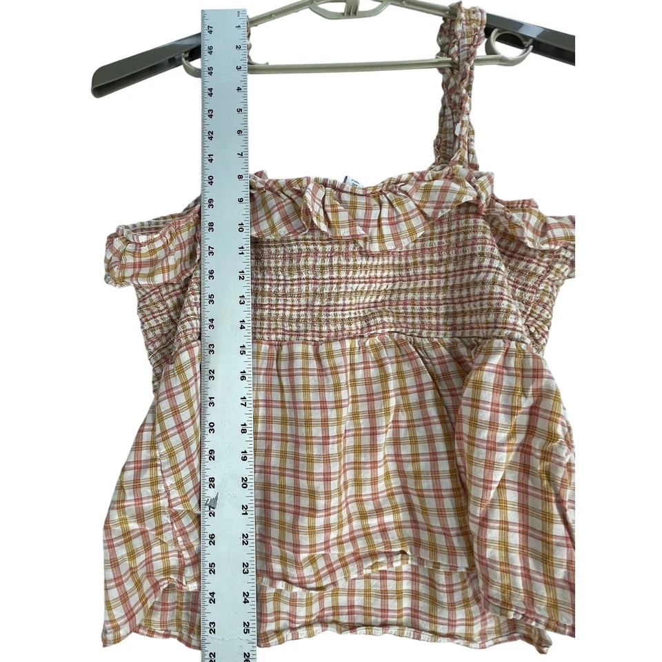 Camiseta sin mangas Babydoll Old Navy para mujer XXL 2XL naranja rosa sin mangas mezcla de algodón Foto 4 de 4