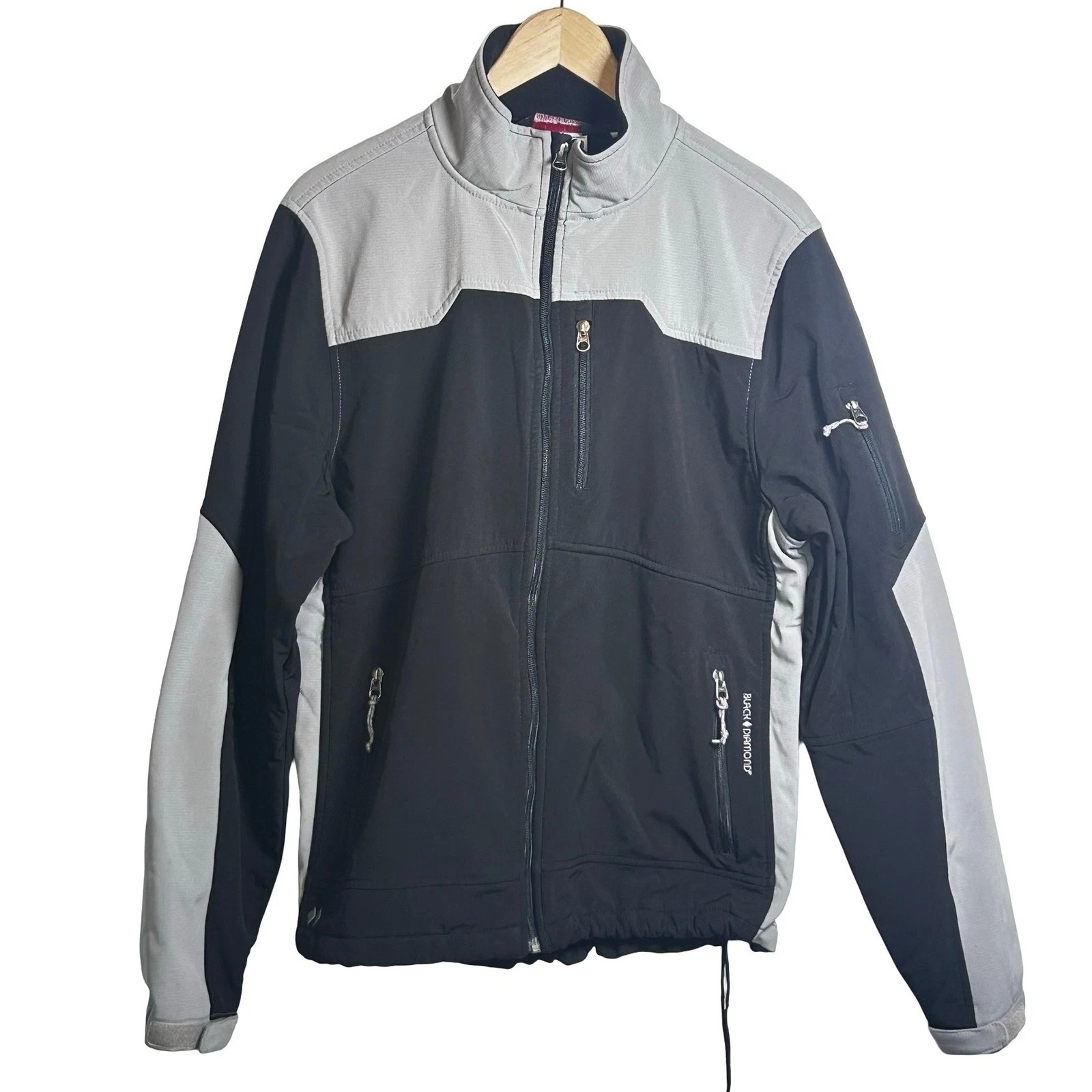 Black Diamond Double Diamond Softshell Jacket Men's Size Medium Ski Snow Outdoor
