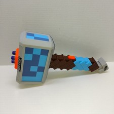 NERF Minecraft Mace/Hammer Dart Blasters/Foam Toy