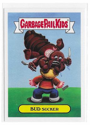 2017 Garbage Pail Kids Adam-Geddon GPK The Plagues Bud Sucker 4b