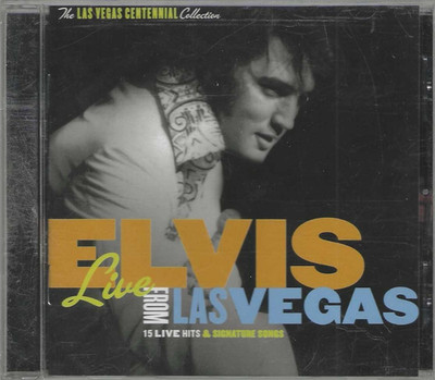 Elvis Presley Live From Las Vegas NEW CD 15 Tracks RCA BMG Direct