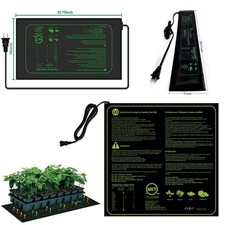 Seedling Heat Mat Seed Starter Pad Germination Propagation Animal Heating Pad