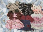 BIG LOT of EIGHT Dresses Outfits 18" Doll CLOTHES OOAK Historical AdultCollector — photo 2