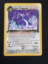 Pokémon TCG Dark Dragonair Team Rocket 33/82 First Edition Near Mint