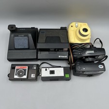 Vintage Camera Point and Shoot and Instant Lot of 7 - Kodak Polaroid - FOR PARTS