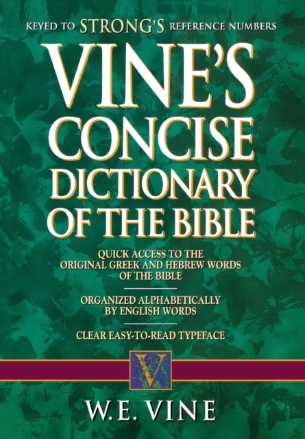Vine's Concise Dictionary of Old and New Testament Words - Image 3
