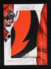 2017 Panini Immaculate Logos 13/13 John Ross III #IM-JS Patch mq7