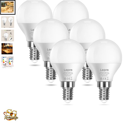 Lepro E14 LED Lampe 2700K Warmweiß 470 Lumen