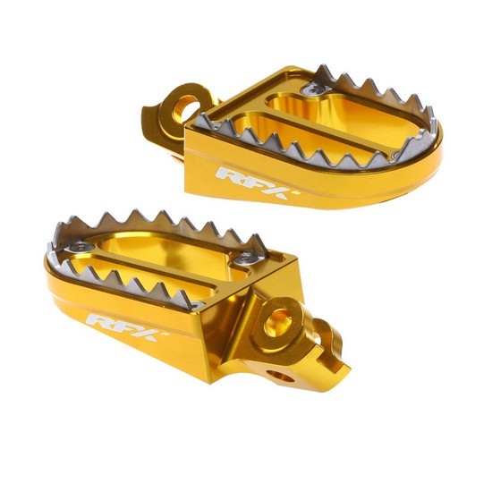 RFX Pro Series Shark Teeth FußRasten - Gelb KTM / 300 EXC SIX Days / 300 EXC /-image