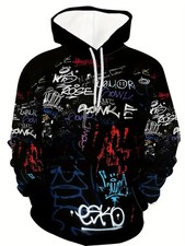 mixed color high definition pattern 3d Zip Hoodie Jacket - Hoodie sweatshirt