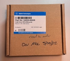 Outlet Valve 1290 Infinity Pump G4220-60028