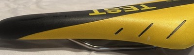 Fizik Yellow TEST Saddle Arione R3 Kium Railed Bike Seat 207g