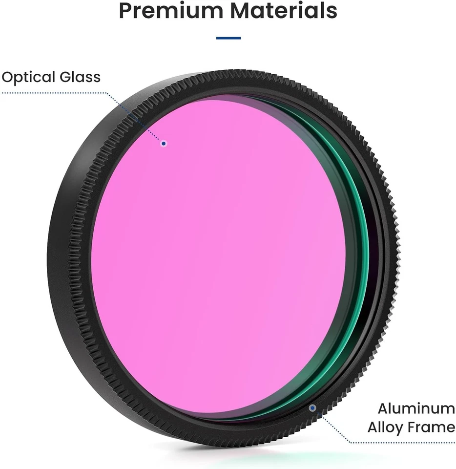 2 Inch UHC Filter, Ultra High Contrast Light Pollution Reduction Filter for... - Image 2 of 4