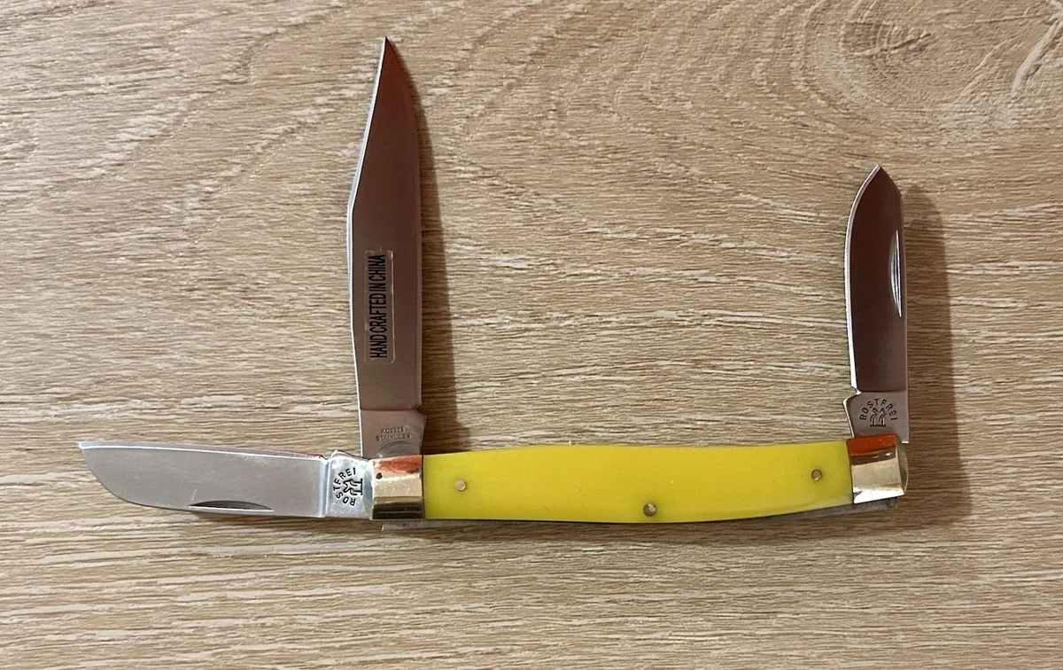 Robert Klaas Kissing Crane Three Blade Pocketknife. KC3325 | eBay