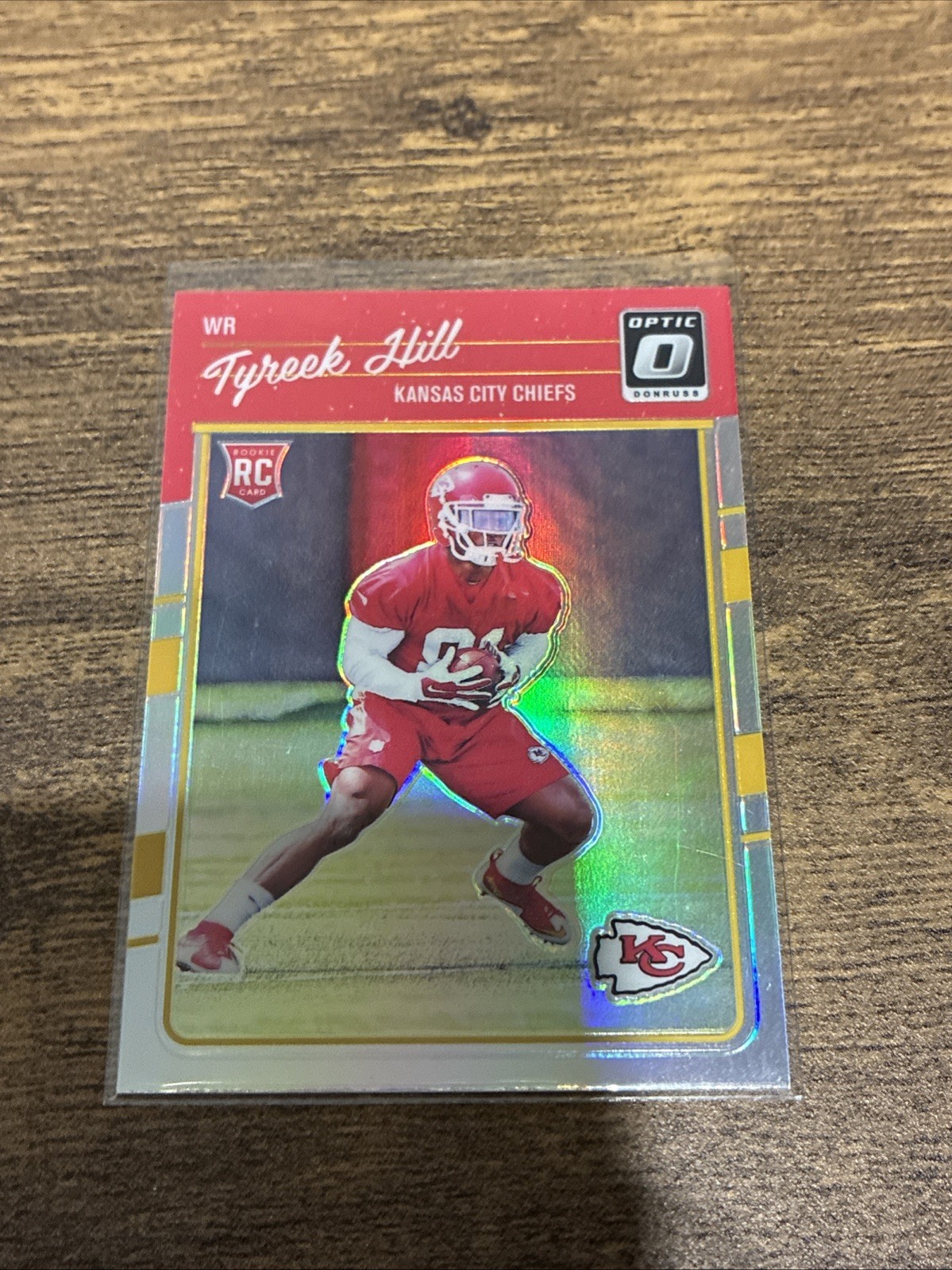 2016 Donruss Optic - Rookies Tyreek Hill #117 Holo (RC)
