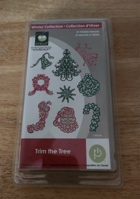 2011 Cricut Cartridge  Trim The Tree  Winter Collection NEW