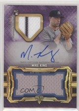 2020 Topps Triple Threads Amethyst 75/75 Mike King #RFPAR-MK Auto 05l6