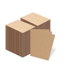 200 PCS Corrugated Cardboard Sheets 5x7 Inch Flat Inserts Shipping Mailing