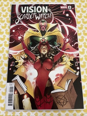 VISION AND THE SCARLET WITCH #2 PABLO LOBOS VILLALOBOS VARIANT COVER B 2025 mcu