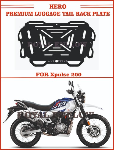 HERO Premium Luggage Tail Rack Plate for Xpulse 200 - | eBay