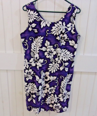 Jade Fashion W's Aloha Dress Size M Purple Floral Hawaiian Medi Sundress Fitted | eBay Jade Fashion W's Aloha Dress Size M Purple Floral Hawaiian Medi Sundress Fitted | eBay