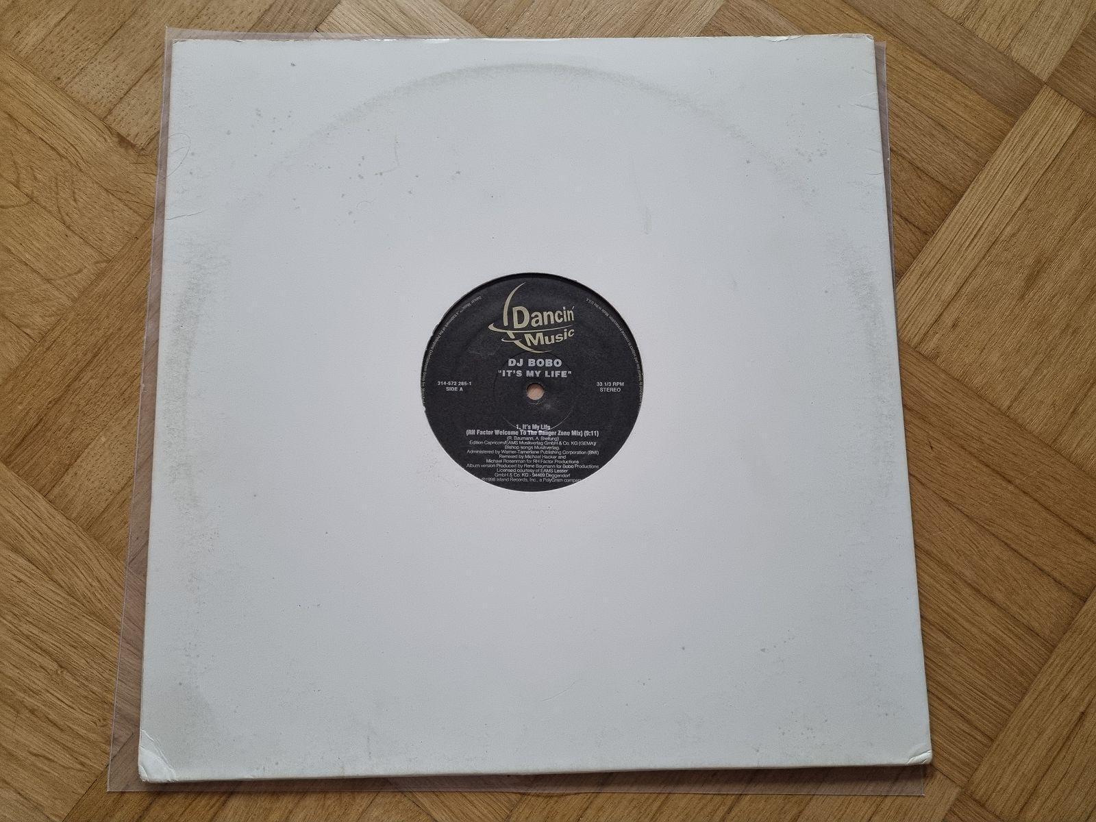 DJ BoBo - It's My Life 12'' Vinyl Maxi US