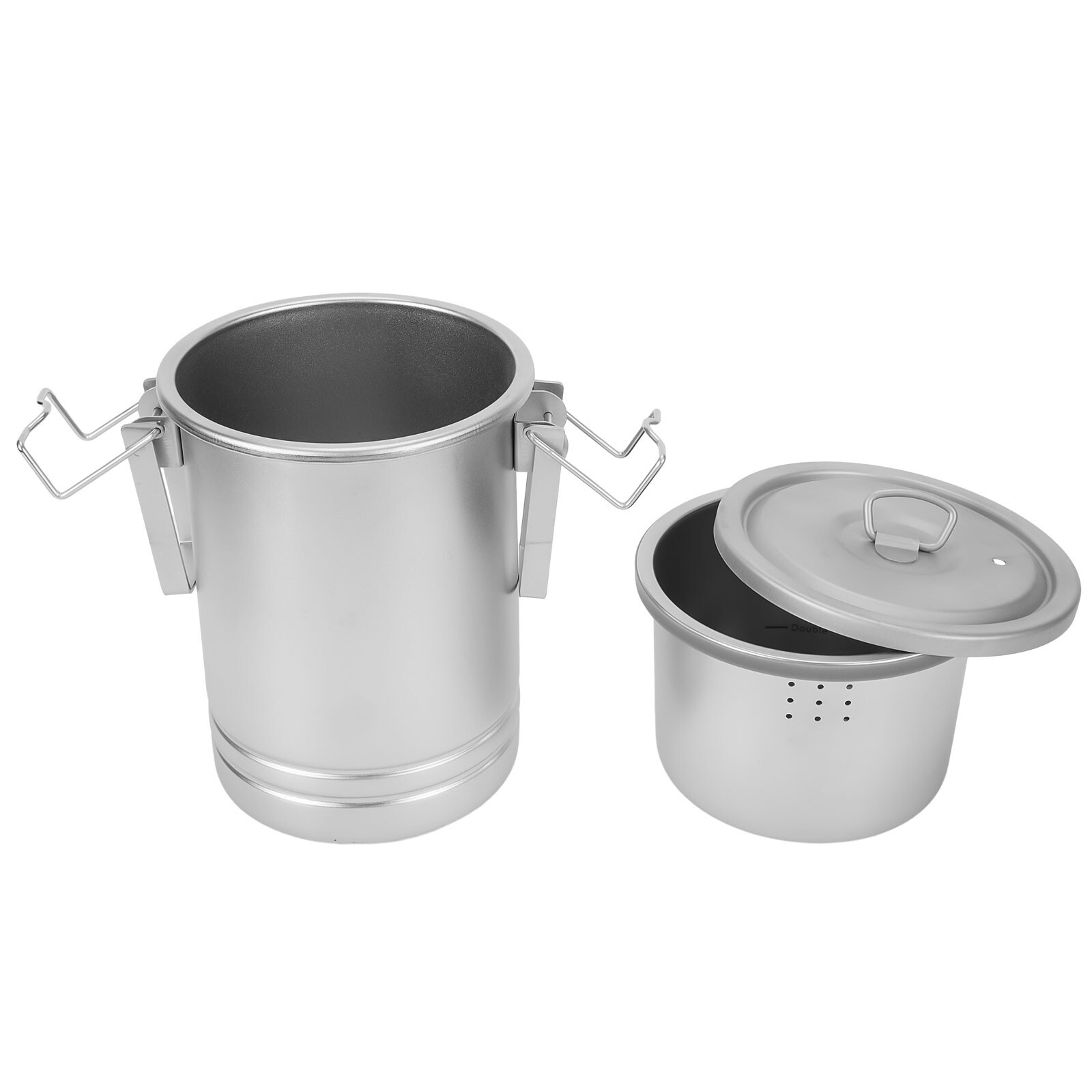 Compact Outdoor Cookware Multifunctional Cooker Steam Pot for Rice Soup eBay