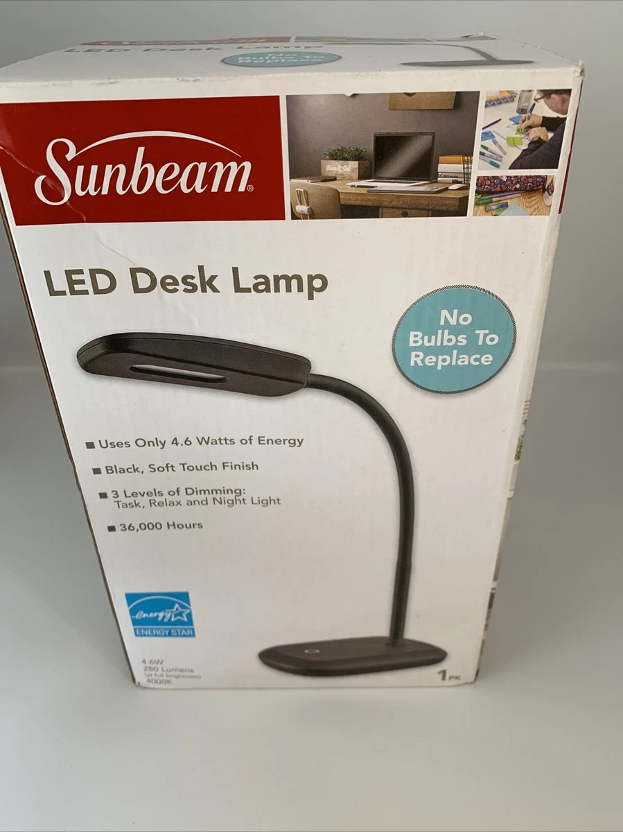 Sunbeam led desk lamp outlet