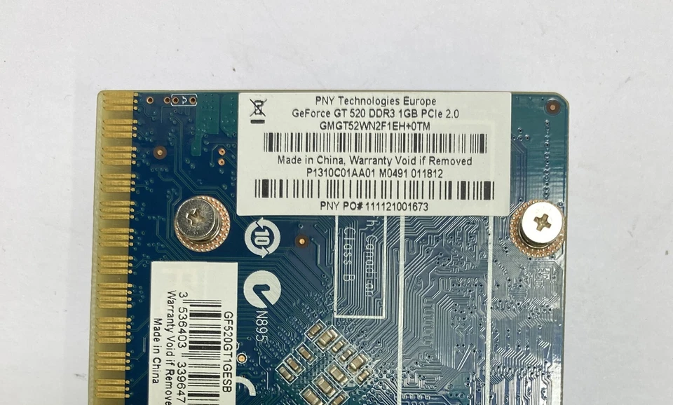 1GB PNY nVidia GeForce GT520 DVI / HDMI / VGA DDR3 PCI-e Graphics Video Card - Image 4 of 4