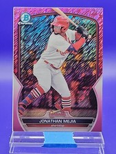 Jonathan Mejia 2023 Bowman Chrome Fuchsia Shimmer Refractor SP 116/199 🔥