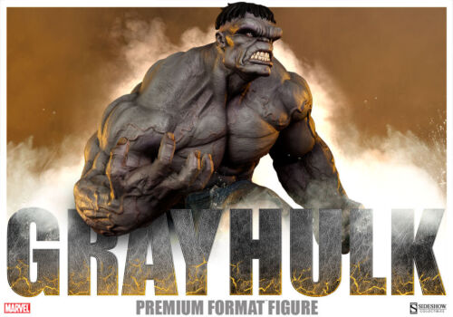 Sideshow - Marvel Collectibles - Gray Hulk Premium Format Statue (In Stock) Grey - Afbeelding 1 van 9