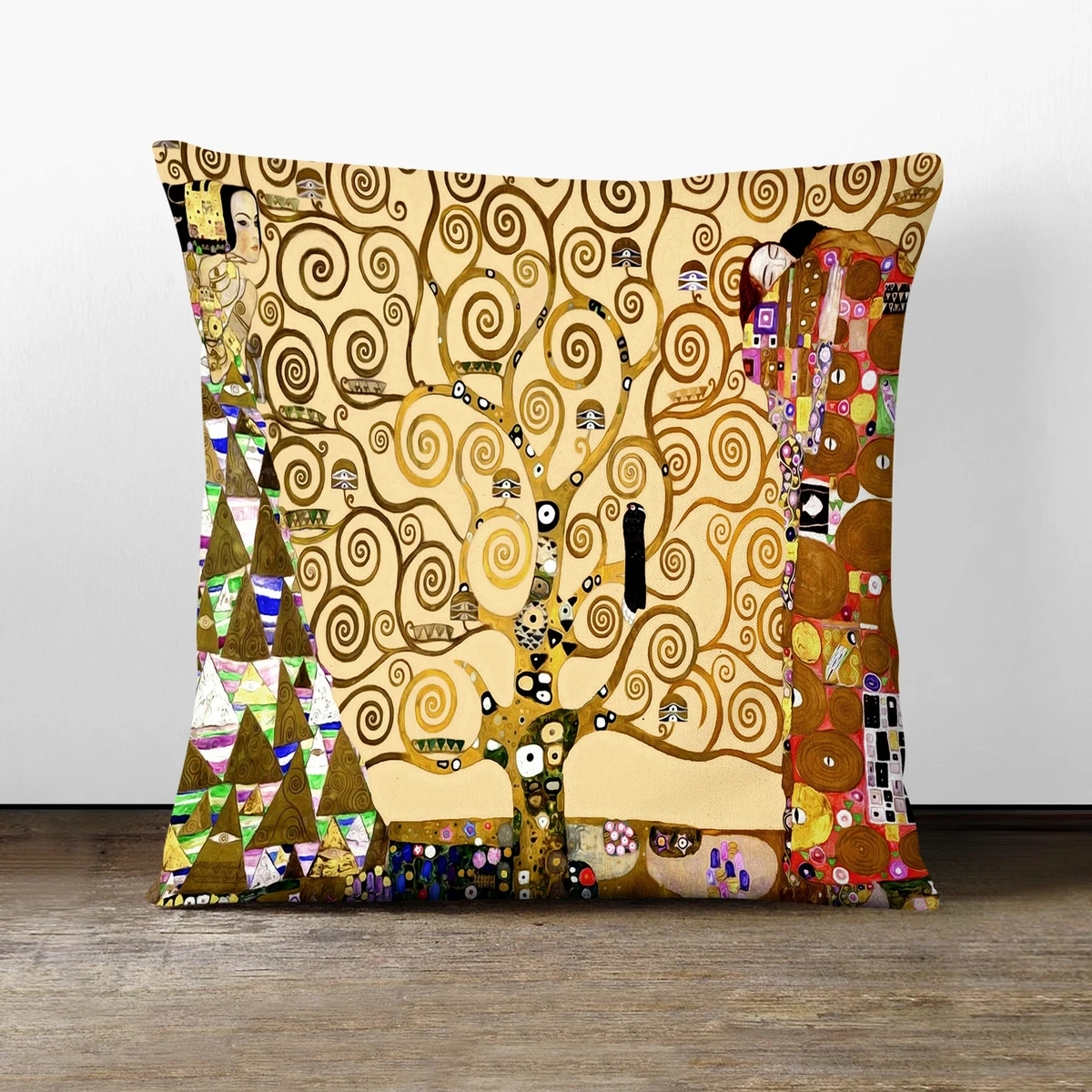 Klimt cushion covers cheap