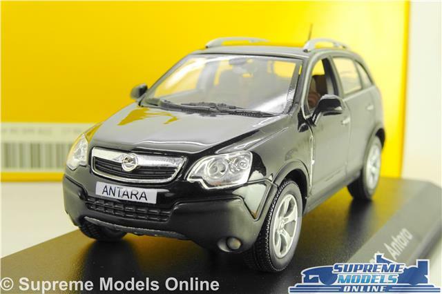 Opel Vauxhall Antara Black SUV 1:43 Scale Diecast Model by Norev Dealer Edition