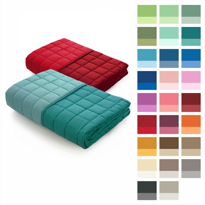 Caleffi Modern Steppdecke Steppdecke einfarbig double face