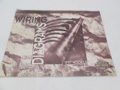 Harley Davidson Official Factory 1997 All Models Wiring